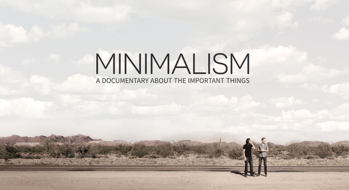 Dokumentären Minimalism kommer 1/4. Dokumentären Minimalism kommer 1/4.
